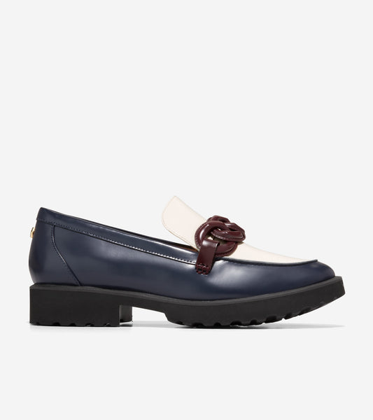 W27249:NAVY BLAZER/IVORY/CORDOVAN LTR