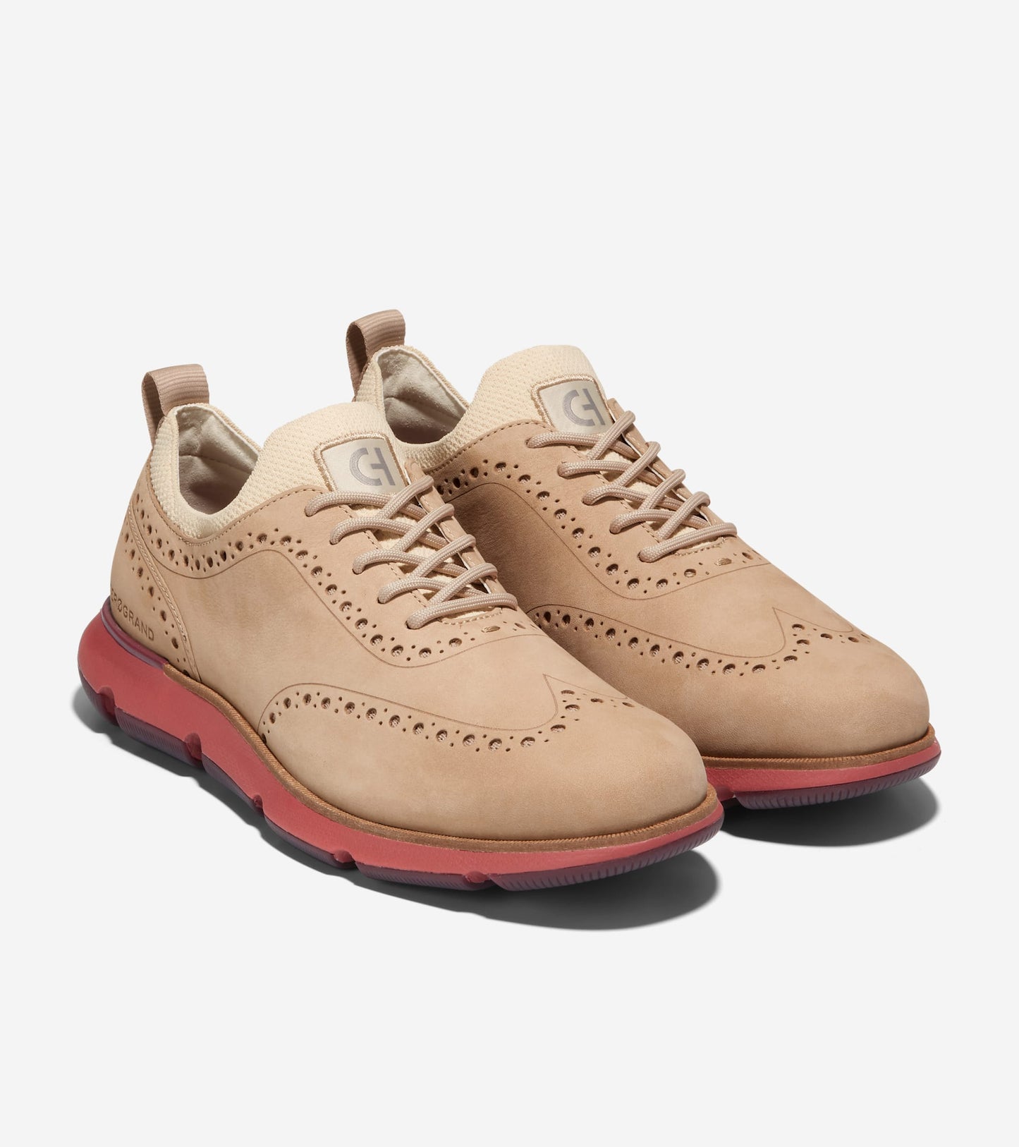 C37897:SESAME NUBUCK/SYRAH/CINNABAR