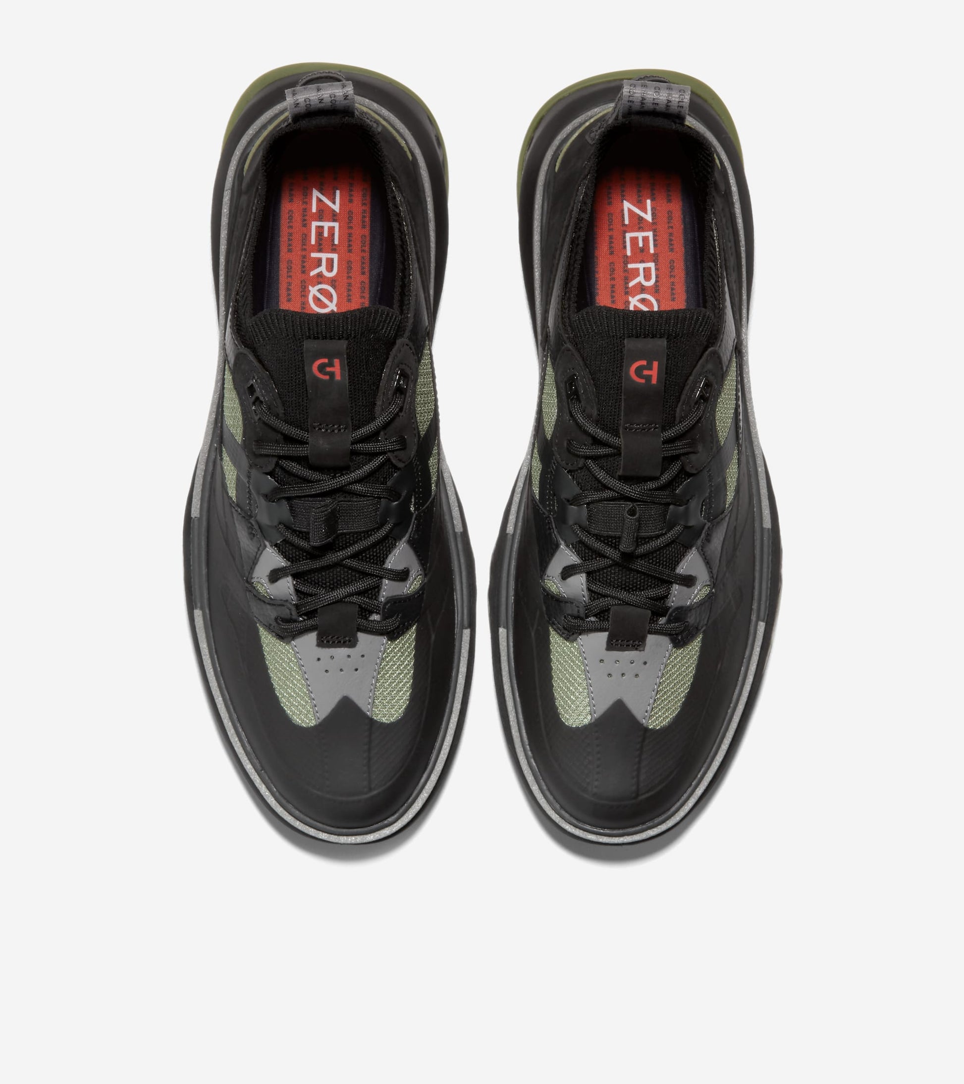 C36847:BLACK/OIL GREEN/BURNT OCHRE