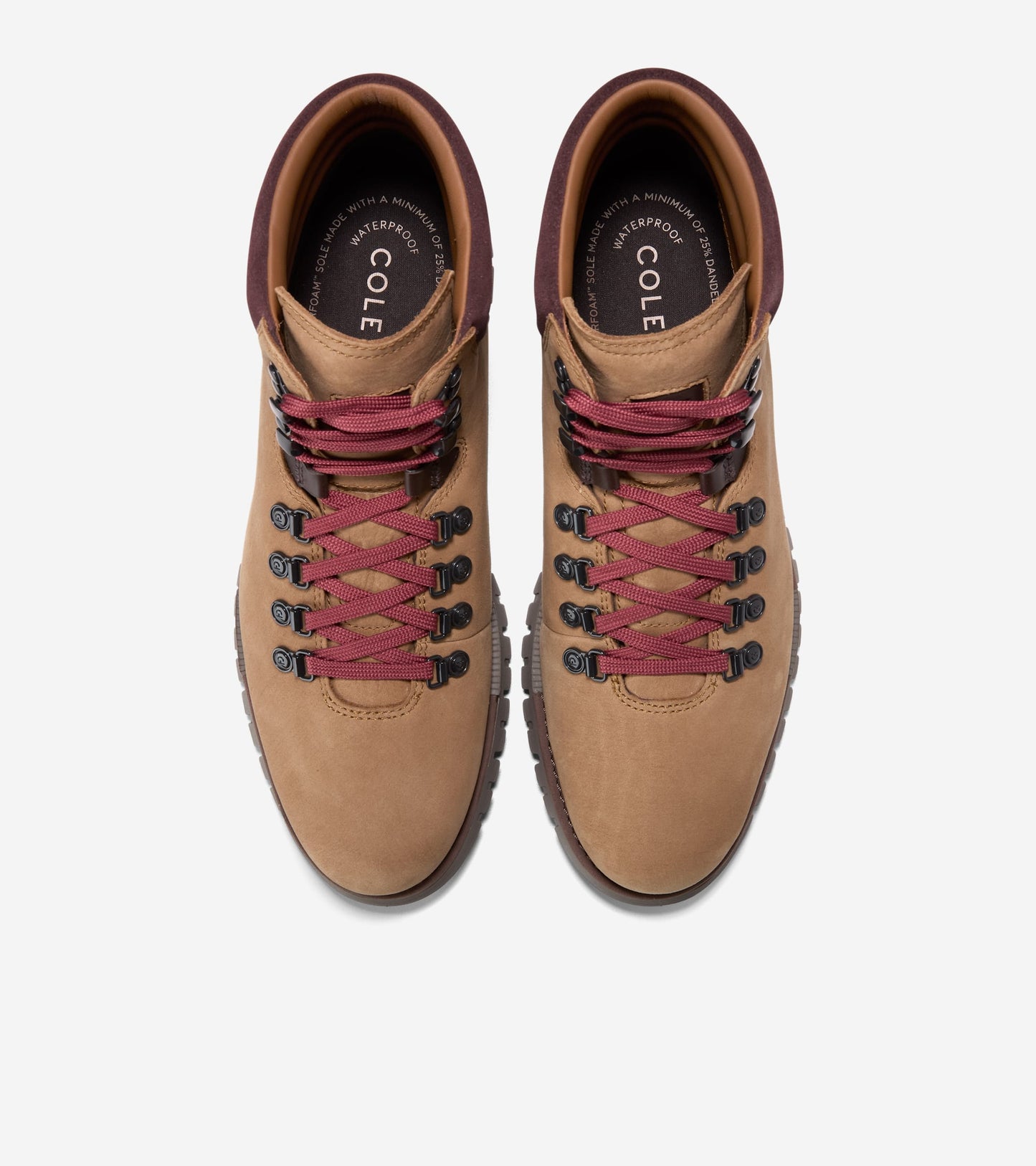 C41371:CH GOLDEN HONEY NUBUCK / CH DARK CHOCOLATE / CH TRUFFLE WP