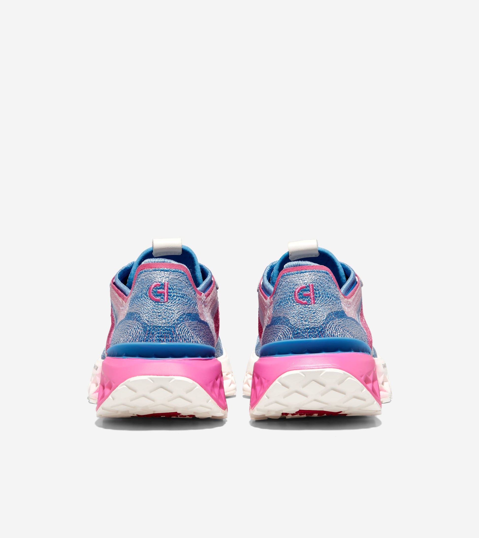 W28357:AZURE BLUE/AZALEA PINK/IVORY Tenis 5.ZERØGRAND Embrostitch Running Shoe Mujer | Cole Haan Colombia