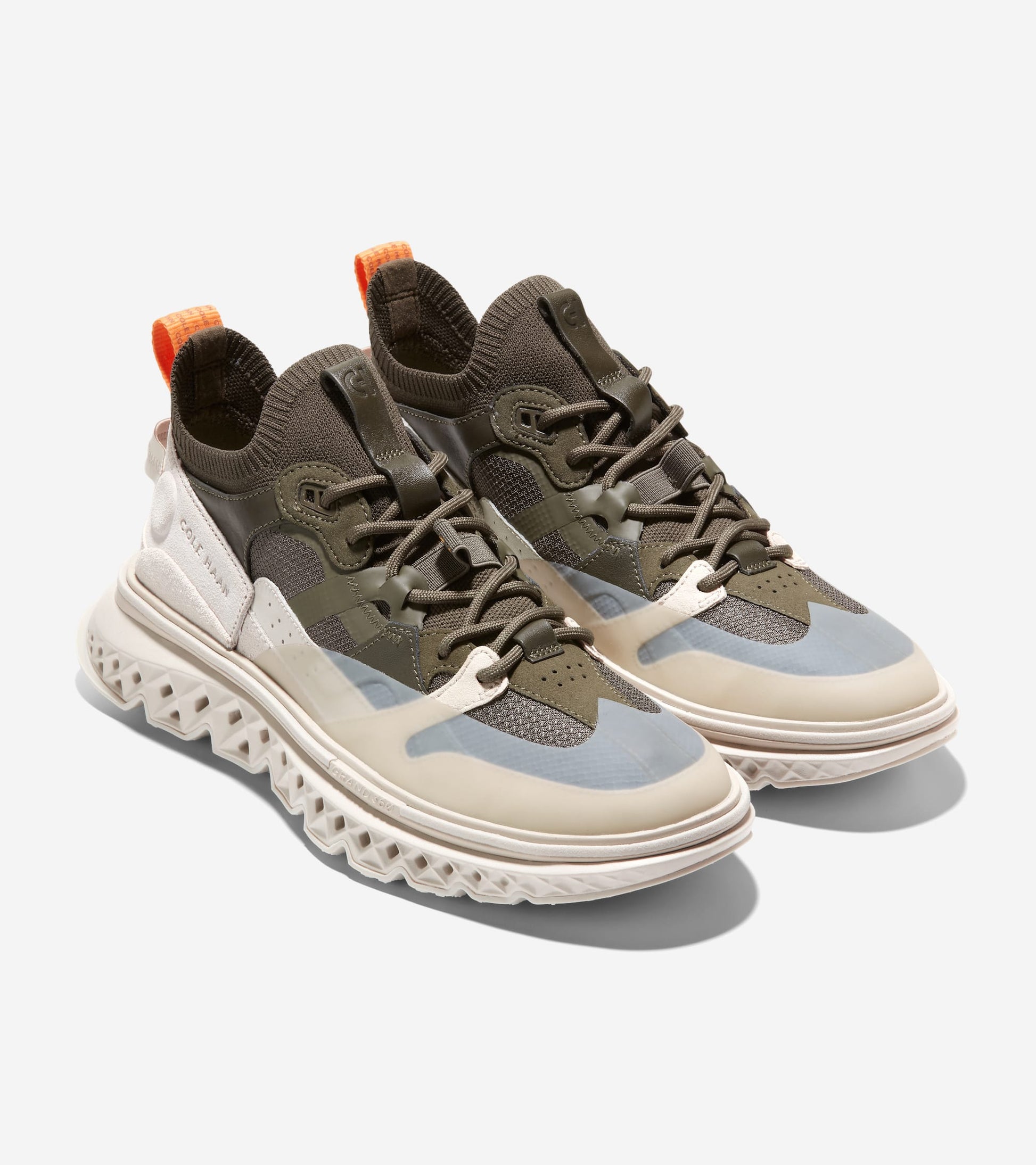 C37394:SILVER BIRCH/CH DEEP OLIVE/TEA LEAF/TANGERINEHombre 5.ZERØGRAND WRK Sneaker | Cole Haan Colombia