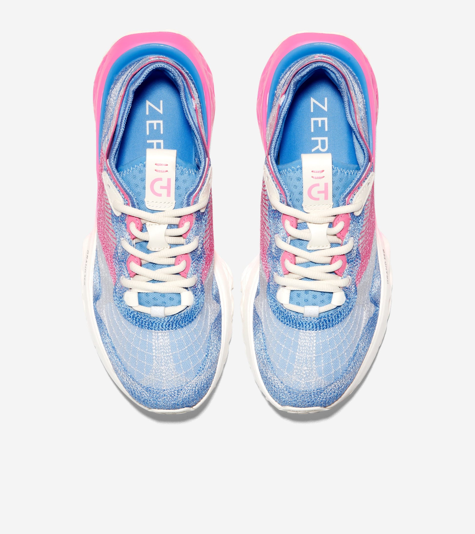 W28357:AZURE BLUE/AZALEA PINK/IVORY Tenis 5.ZERØGRAND Embrostitch Running Shoe Mujer | Cole Haan Colombia