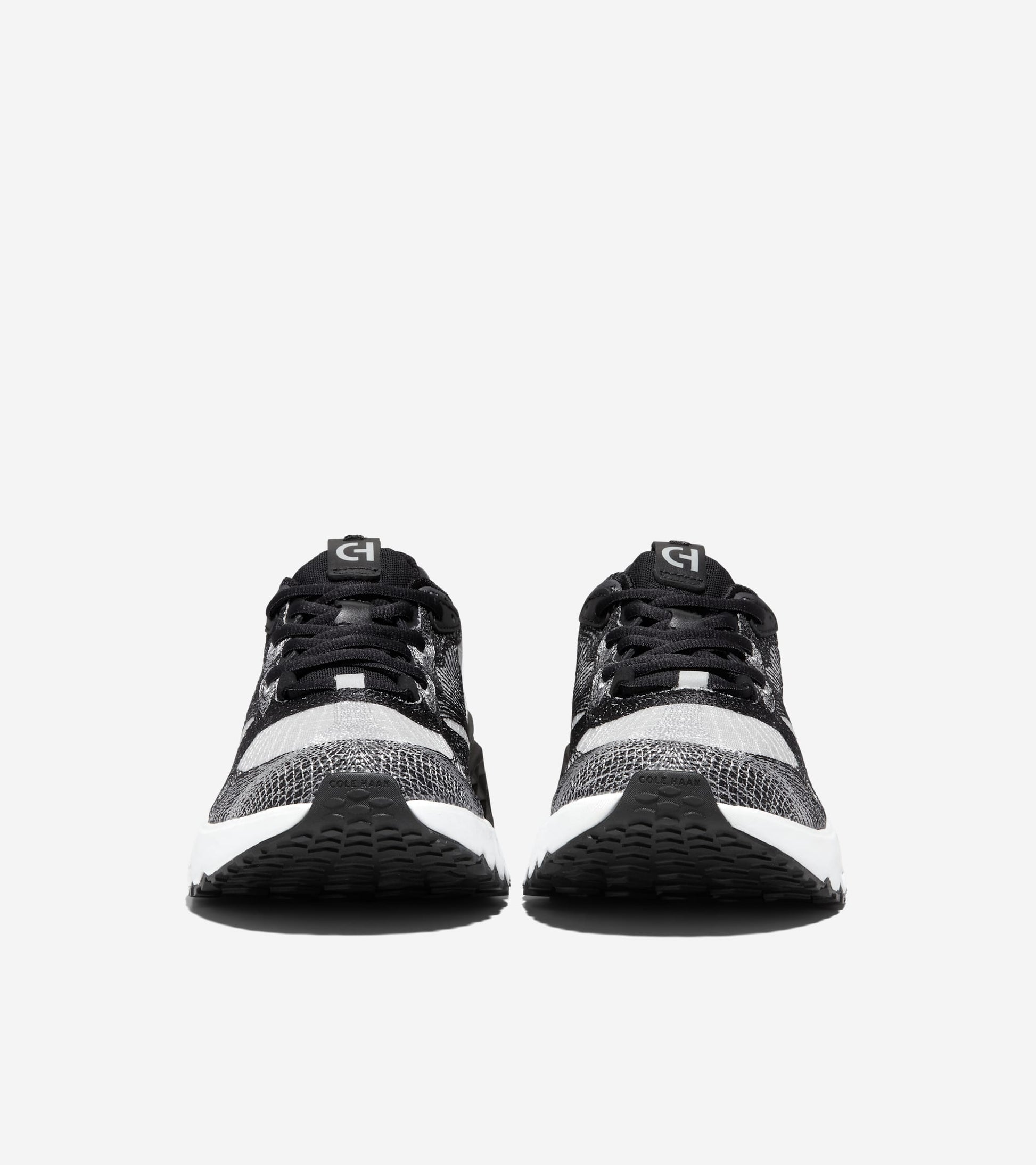C37360:BLACK/GRAY PINSTRIPE/OPTIC WHITE Tenis Men's 5.ZERØGRAND Embrostitch Running Shoe | Cole Haan Colombia