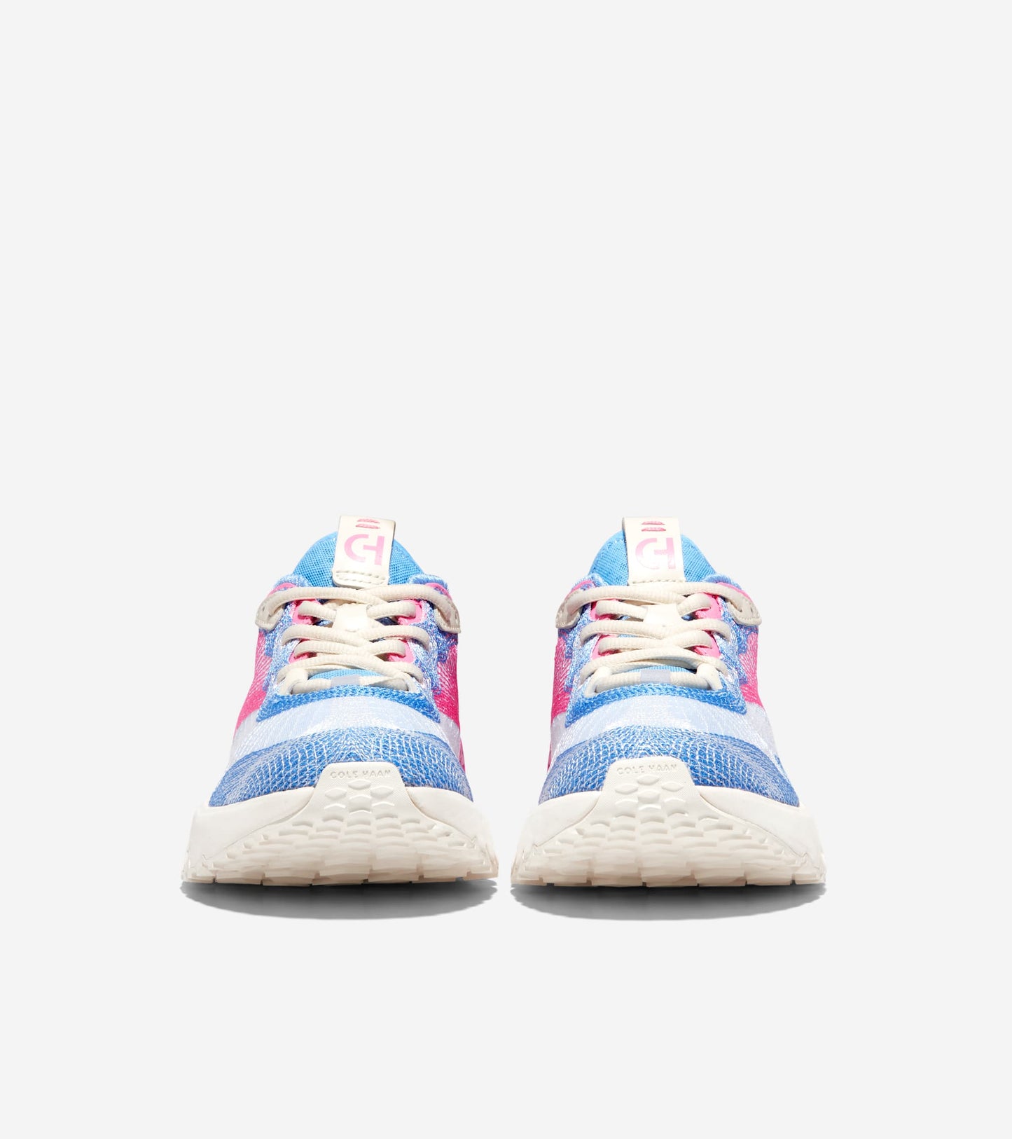 W28357:AZURE BLUE/AZALEA PINK/IVORY Tenis 5.ZERØGRAND Embrostitch Running Shoe Mujer | Cole Haan Colombia