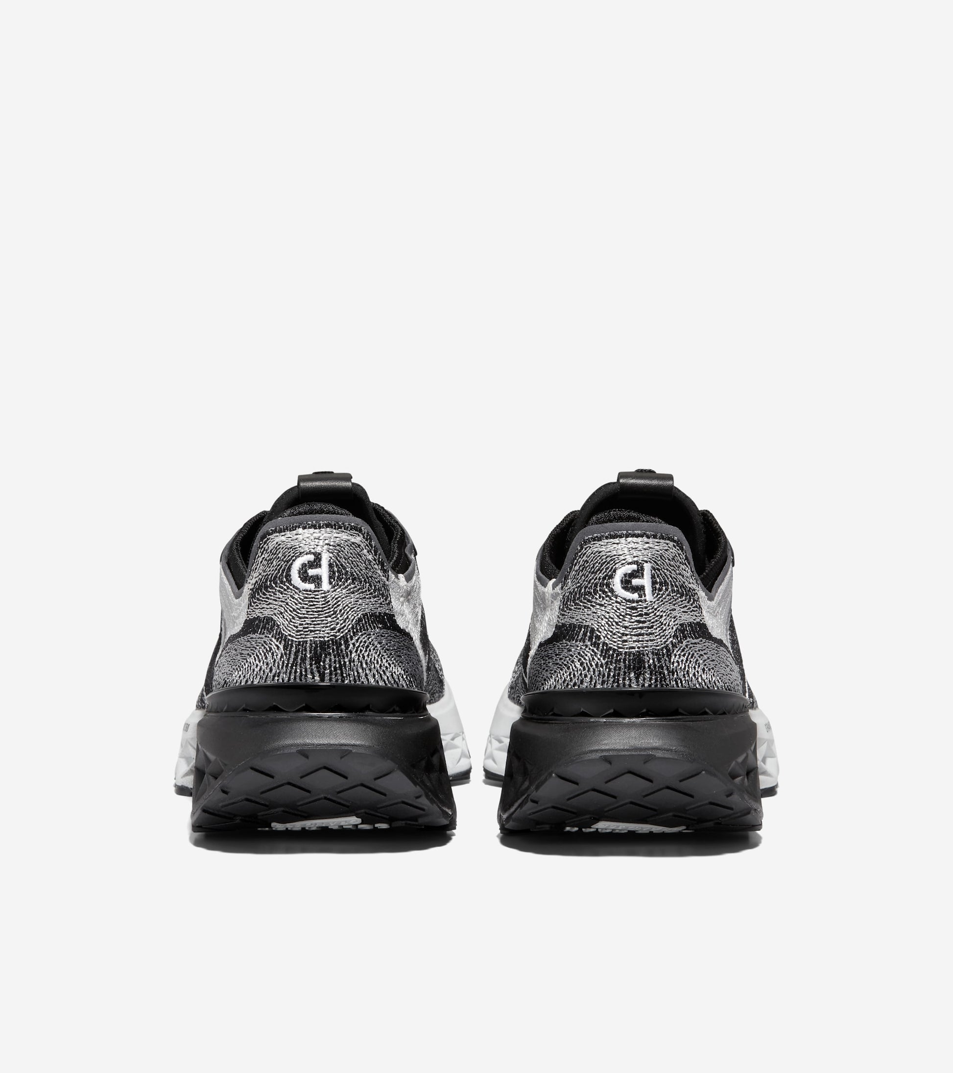 C37360:BLACK/GRAY PINSTRIPE/OPTIC WHITE Tenis Men's 5.ZERØGRAND Embrostitch Running Shoe | Cole Haan Colombia